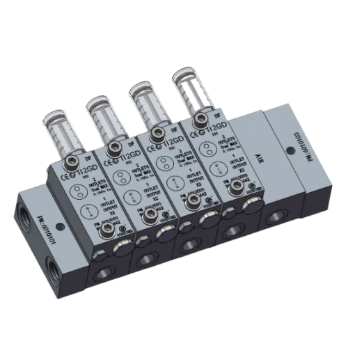 DFA two-wire modular oil-gas distributor